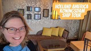 Holland America Koningsdam Ship Tour A Complete Look at the Pinnacle Class Cruise Ship [upl. by Anwad]