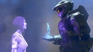 Halo Infinite Ending  Cortana says Goodbye to Master Chief 2021 [upl. by Querida477]