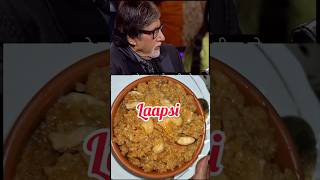 Amitabh ji ki Birthdays Special dish Laapsi Laapsi recipe trending youtubeshorts shortsfeed [upl. by Htebzil]