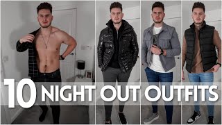 10 Simple Mens Winter Outfit Ideas  Christmas Party amp Night Out Outfits  Mens Fashion 2021 [upl. by Dex]