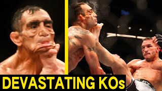 The 8 Most BRUTAL Head Kick Knockouts in MMA History [upl. by Enitsahc]