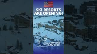 US Ski Resorts Are Opening [upl. by Elsinore]