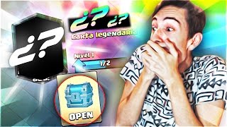 LEGENDARIA EN COFRE DE PLATA JUGANDO CON ELLA  CLASH ROYALE [upl. by Ulyram]