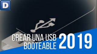 Como Crear Una USB Booteable con Windows 10 8 y 7 con Comandos Actualizado 2019 [upl. by Dempster664]