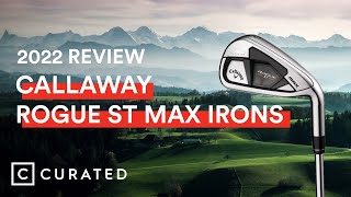 2022 Callaway Rogue ST MAX Irons Review  Curated [upl. by Norvan]