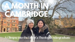 A month in my life at Cambridge University studying theology [upl. by Romonda]