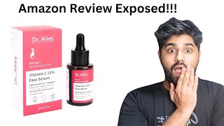 Dr Alies  Professional 15 Vitamin C Face Serum Side Effects and Amazon Reviews Explained [upl. by Ted]