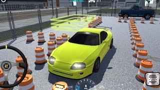 TOYOTA SUPRA Mk4 ÅEHÄ°R PARKÄ°NG GÃ–REVLERÄ°  EN Ä°YÄ° ARABA SÃœRÃœÅ OYUNU  CAR PARKÄ°NG 3D [upl. by Beetner]