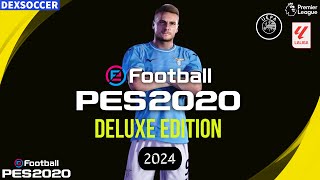 PES 2020  Option File Patch 2024 PS4 PS5 PC  Deluxe Edition [upl. by Alaekim]