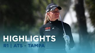 First Round Highlights  Aramco Team Series  Tampa [upl. by Schreibe759]