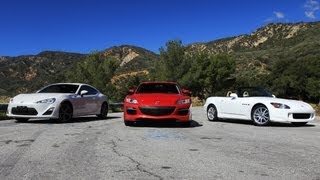 FRS GT86 BRZ vs RX8 vs S2000 Review  Everyday Driver [upl. by Adlecirg]