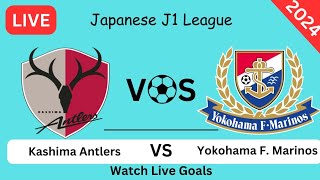 鹿島アントラーズ対東京横浜Fマリノス サッカーライブ試合今日のゴール日本J1リーグ2024 [upl. by Treblih]