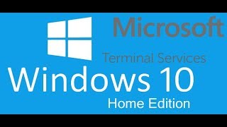 Fix Windows 10 Home RDP [upl. by Lorianne]