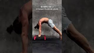 Learn the tuck planche calisthenics tutorial shorts [upl. by Wynnie]