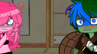 ♡ Prolonged eye contact ♡  Meme  Ft Leo amp Pinkie 🩷🧁💙🐢  MikeyPieTwilightNardo 🩷🧡💜💙 [upl. by Wein]