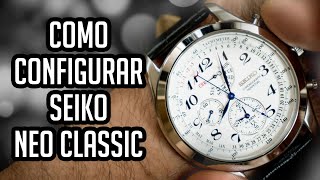 Cómo Configurar Seiko Neo Classic Calendario Perpetuo  El Relojero MX [upl. by Laertnom246]