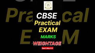 Kya Hoga CBSE Practical Exam me 🤯 Practical Exam Weightage class10 class12 studymotivation [upl. by Argyres]