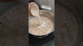 Milk cake recipe khurchan sweet tasty  😋😋ytshort [upl. by Sitoeht785]