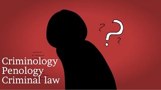 Interrelation between Criminology Penology and Criminal Law  SOCO  2022 [upl. by Bollen]