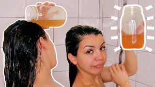 APPLE CIDER VINEGAR HAIR RINSE FOR HEALTHY HAIR [upl. by Bathsheeb]