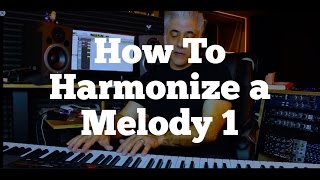 Music Composition How To Harmonize a Melody Part 1 [upl. by Fernanda]