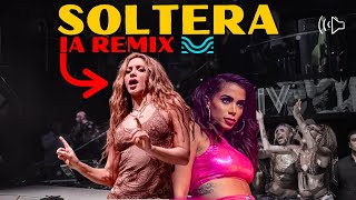 SHAKIRA ANITTA  SOLTERA IA REMIX [upl. by Nawiat433]