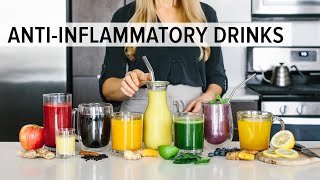 8 ANTIINFLAMMATORY DRINKS  to enjoy for health amp wellness [upl. by Norreg]