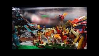 LEGO LEGENDS OF CHIMA FIRE VS ICE BATTLE 10 FRAX [upl. by Syman]