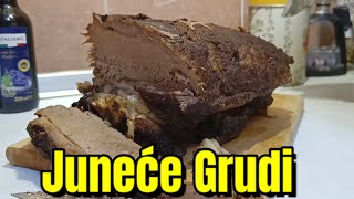 Juneće grudi odličan recept Grudi u komadu 75 sati pečene u rerni [upl. by Araeit]