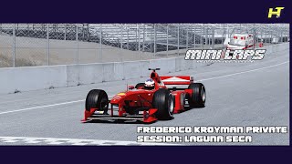 Mini Laps Episode 2 Frederico Kroymans At Laguna Seca [upl. by Cherilynn]