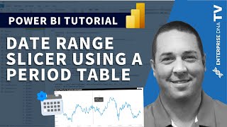 Dynamic Date Range Slicer Using A Period Table For Your Power BI Report [upl. by Maclean]