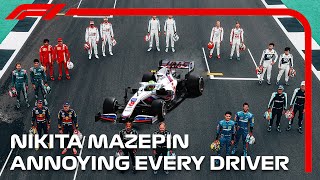 Nikita Mazepin annoying EVERY DRIVER feat Netflix DTS [upl. by Shippee490]