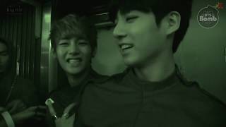 BANGTAN BOMB V thinks Jungkook like baby lol  BTS 방탄소년단 [upl. by Dej350]