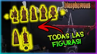 TODOS LAS FIGURAS DE RETABLO  Guia de Retablo  Blasphemous 2 [upl. by Raval847]