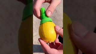 Kitchen Gadgets Lemon Sprayer Fruit Juice Citr Spray kitchen tools shorts [upl. by Anytsirk]