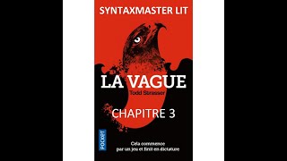 LA VAGUE de Todd Strasser par SYNTAXMASTER Livre Audio CHAPITRE 3 [upl. by Yecrad884]