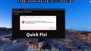 How to Fix quotresampledmodll is Missingquot Error  Windows 1110 [upl. by Kathleen]