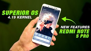 Superior OS Fourteen Official For Redmi Note 5 Pro  Android 14  419 Kernel  Added New Features [upl. by Derr535]