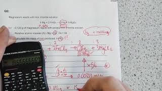 GCSE Reacting Masses AQA combined science chemistry [upl. by Gayl]