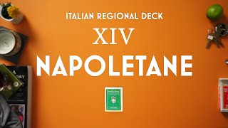 XIV  Unboxing the NAPOLETANE Naples Italian Regional Card Deck 14 of 16 Italian Decks [upl. by Araf592]