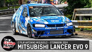 580hp Mitsubishi Lancer Evo 9  O’Play  Hill Climb Sternberk 2024 [upl. by Kcirddahc]