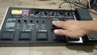 Korg Toneworks AX3000G Guitar Multi Effects Sound Demo [upl. by Tenner]