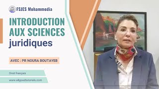 S1Introduction aux sciences juridiques Droit privé vs Droit Public Droit en français Maroc [upl. by Anitsenre]