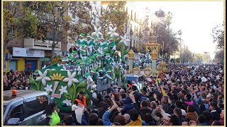 4K  CABALGATA REYES MAGOS 2024 SEVILLA COMPLETO [upl. by Ojillek983]