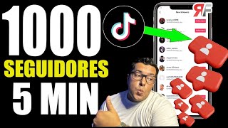 Como conseguir 1000 seguidores en tiktok en 5 minutos 🚀 cómo conseguir 1000 fans en tiktok 🔒 [upl. by Solracesoj105]