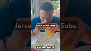 Rating Jersey Mikes Chicken Cheesesteak 110 jerseymikesfoodsandwichshortsfypjpl [upl. by Gnav630]