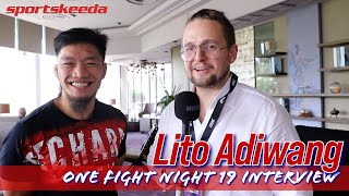 Lito Adiwang ONE Fight Night 19 post fight interview [upl. by Stenger]