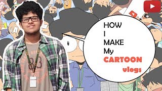 5 Steps to Make Cartoons  How Do I Make My Cartoons  By Antik Mahmud [upl. by Annaek]