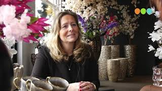 Gertine Witteveen opent Luxury Blossem in Wezep [upl. by Nomyt463]