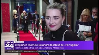 Stagiunea Teatrului Bulandra deschisă de Portugalia [upl. by Yv]